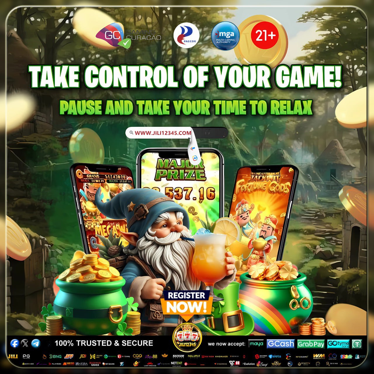 interface de cassino ao vivo